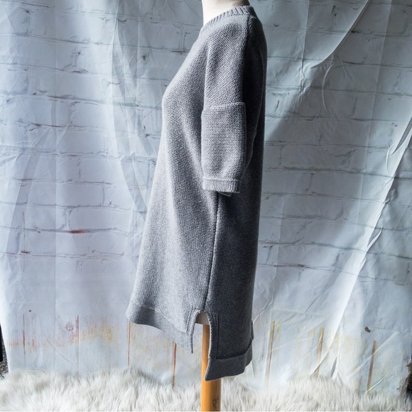 ELK The Label Short Sleeve Chunky Knit Wool Knit Dress/Sweater S/M - Picture 5 of 17